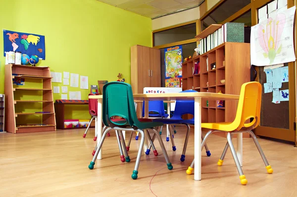 Montessori Kindergarten Preschool Classroom — Stock Photo, Image