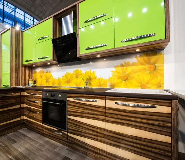 Nice kitchen interior — Stock Photo, Image