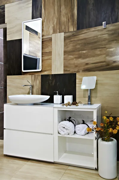 Fürdőszoba modern ház — Stockfoto