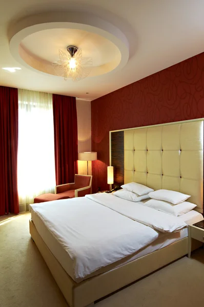 Hotelschlafzimmer — Stockfoto