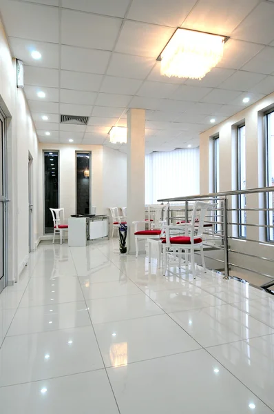 Sala de espera interior moderna — Fotografia de Stock