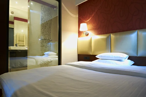 Hotel bedroom interior — Stock Photo, Image