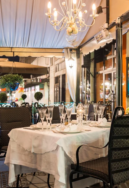 Ristorante classico interno — Foto Stock