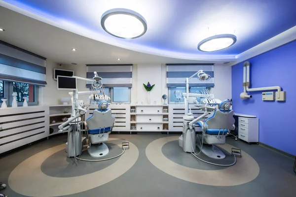 Wnętrze gabinetu stomatologa — Zdjęcie stockowe