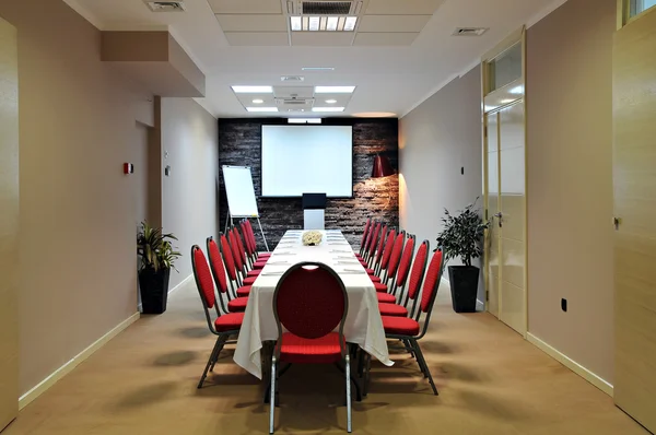 Conferentie kamer bij hotel — Stockfoto