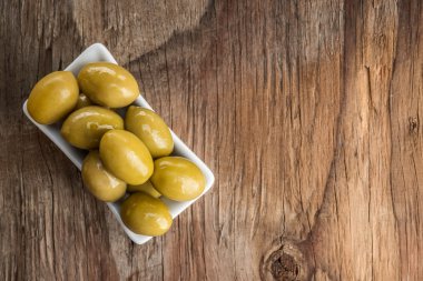 Yeşil Zeytin yakın çekim