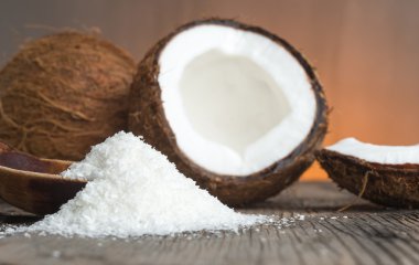 Topraklı Hindistan cevizi pul