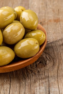 tahta kaşık zeytin