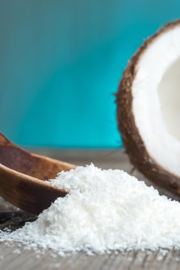 Topraklı Hindistan cevizi pul