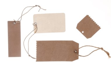 koleksiyon çeşitli fiyat etiketleri