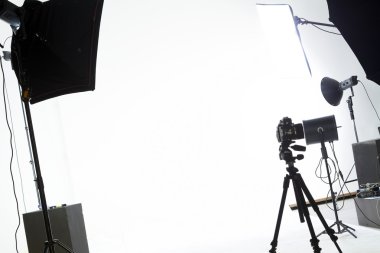 Profesyonel bir stüdyo iç