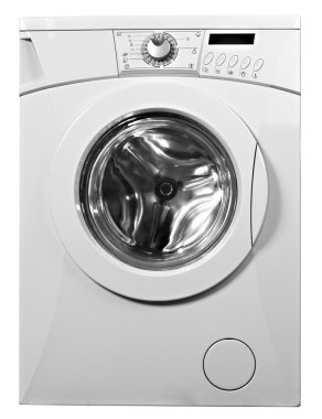 beyaz çamaşır makinesi
