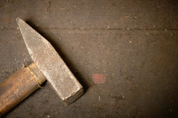 Old hammer close-up — Stock Photo, Image