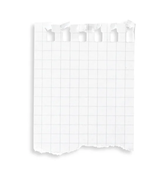 White paper note — Stock Photo, Image