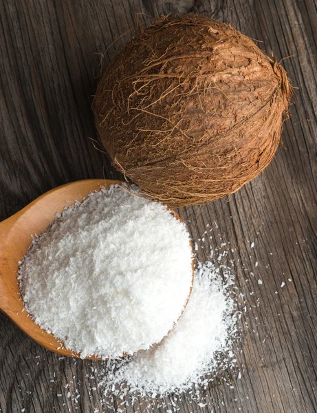 Grounded coconut flakes — Stock Photo, Image