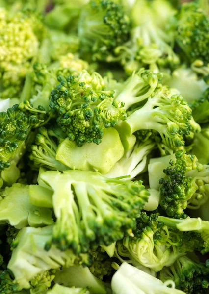 Broccoli freschi da vicino — Foto Stock