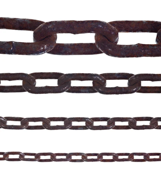 Metal chain parts — Stock Photo, Image