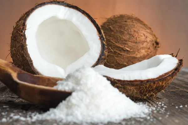 Grounded coconut flakes — Stock Photo, Image