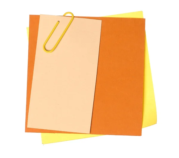 Collection of colorful paper notes — Stock Photo, Image