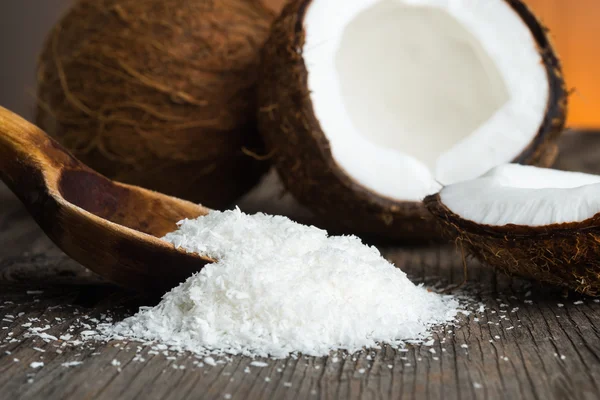 Grounded coconut flakes — Stock Photo, Image