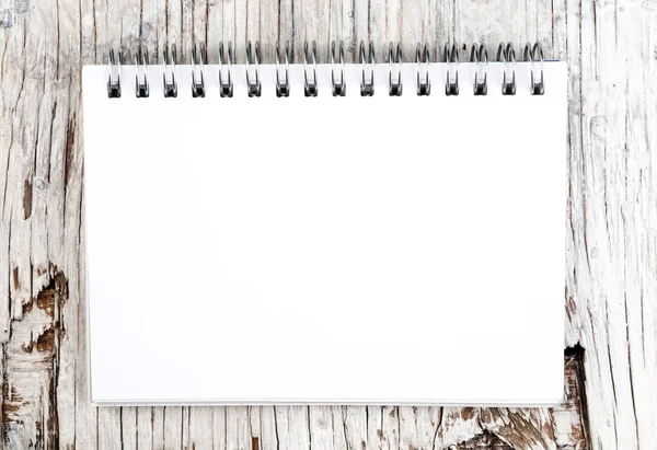 White Blank notebook — Stock Photo, Image