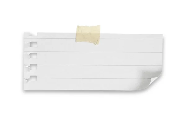 Cardboard paper with masking tape — Stock Photo, Image