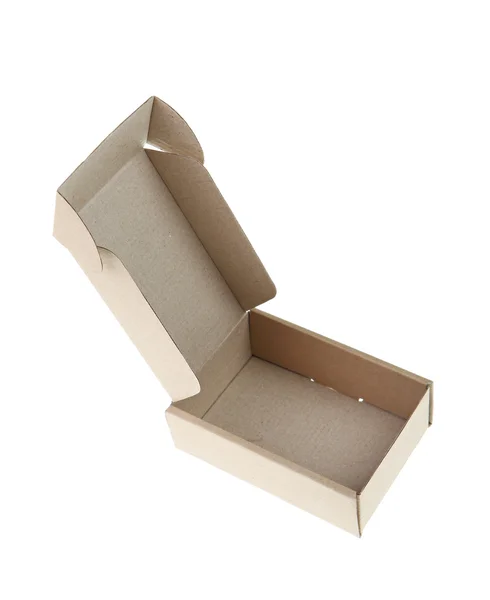 Open brown box — Stock Photo, Image