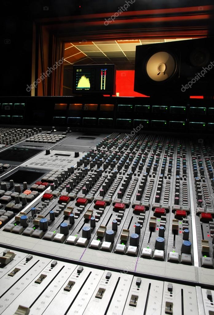 Professional Music Studio Stock Photo Professional Music Studio Stock Photo