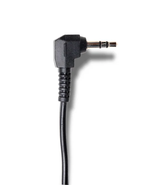 Cable de audio en blanco — Foto de Stock