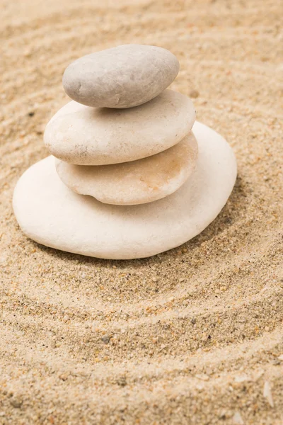 Piedras de jardín zen — Foto de Stock