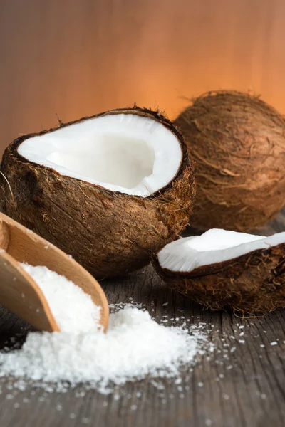 Grounded coconut flakes — Stock Photo, Image