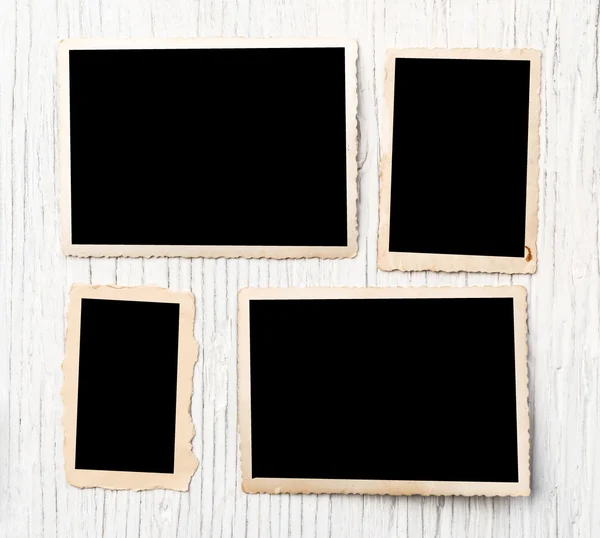 Blank photo frames — Stock Photo, Image