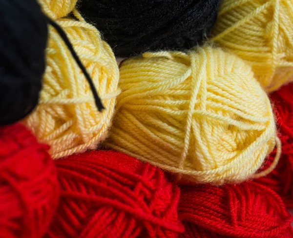 Knitting yarn balls — Stock Photo, Image