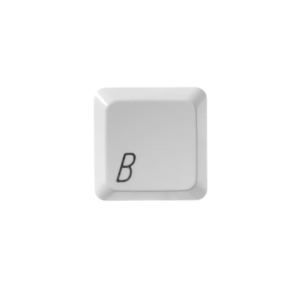 Buchstabe b von einer Tastatur — Stockfoto