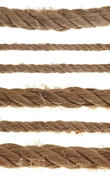 Collection of various ropes — Stock Photo, Image