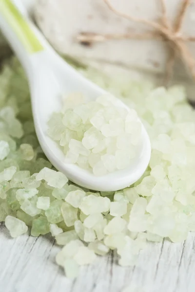 Bar of soap,coconut and face cream — Stock Photo, Image