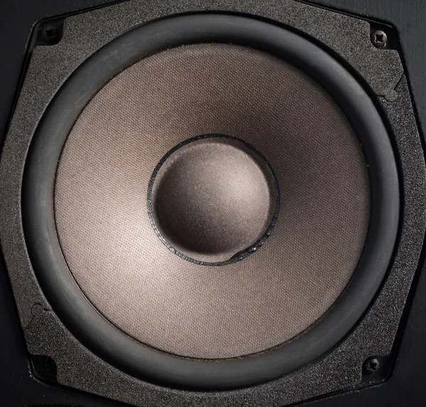View of brown speaker — Stock Photo, Image