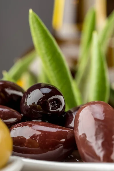 Olives noires mûres — Photo