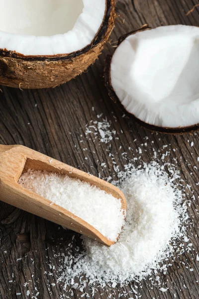 Grounded coconut flakes — Stock Photo, Image