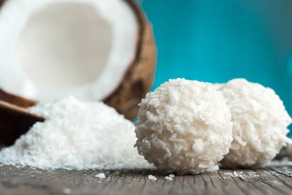 Homemade coconut sweets — Stock Photo, Image