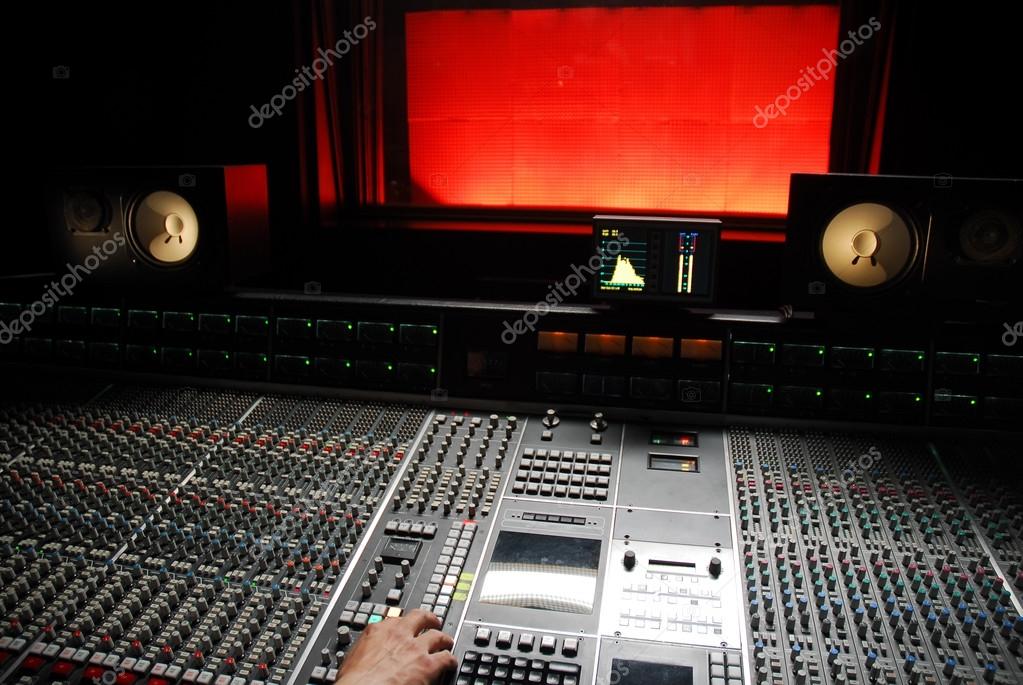Professional Music Studio Stock Photo Professional Music Studio Stock Photo