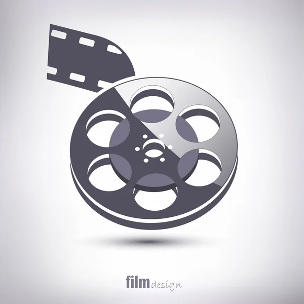 Reel film volume — Stockvector