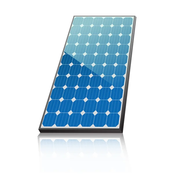一个太阳能电池板 — 图库矢量图片