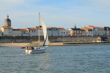 Şehir La Rochelle, Fransa Fransız