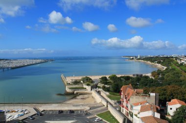 French city of La Rochelle clipart