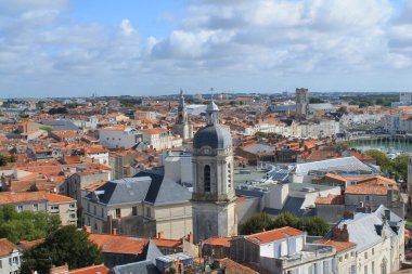 French city of La Rochelle clipart