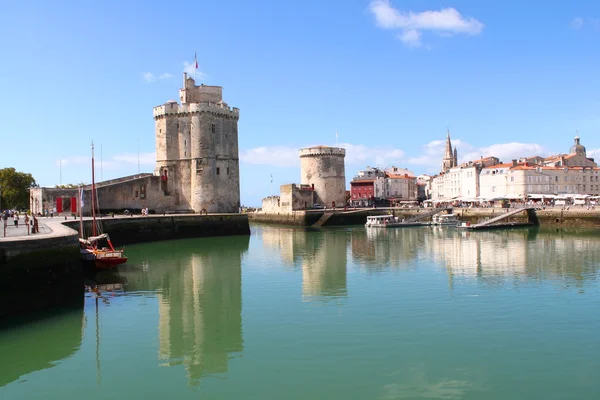 Gamla hamnen i la Rochelle, Frankrike — Stockfoto