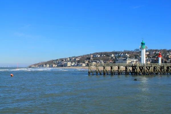 Deauville  french norman city — Stock Photo, Image