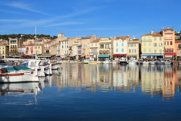 Harbour, Cassis, Franciaország — Stock Fotó