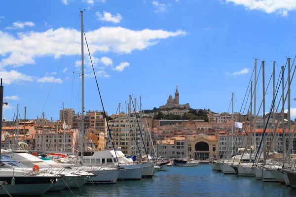 Old Harbour of Marseille, France — Stock Photo, Image